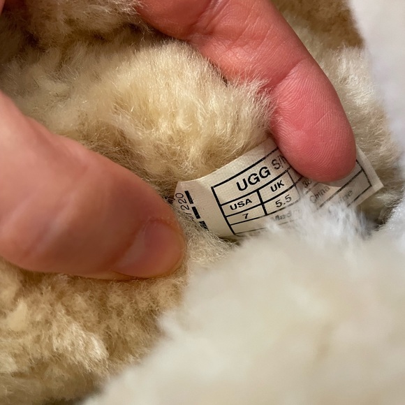 Ugg Chestnut Bailey Button Short Size 7 - Picture 6 of 7